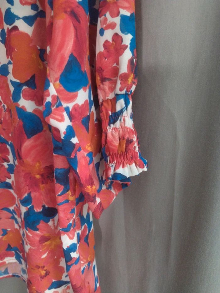 Tunique fleurie taille 5 purple's - photo numéro 4