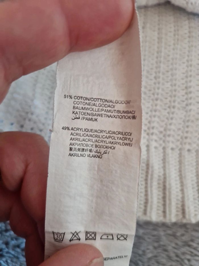 Pull beige mi saison fille - photo numéro 5