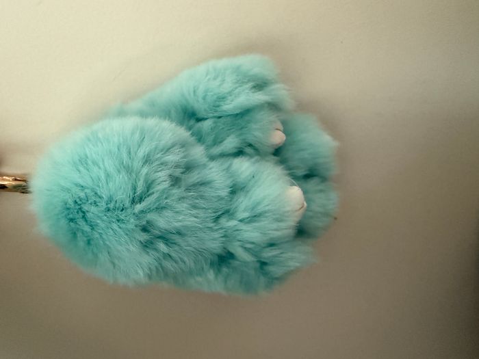 NoNiMaPaLi Porte-clés lapin menthe - photo numéro 3