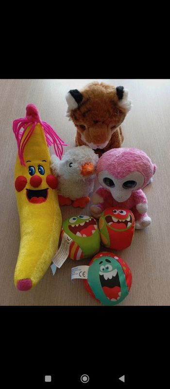 Lot peluches