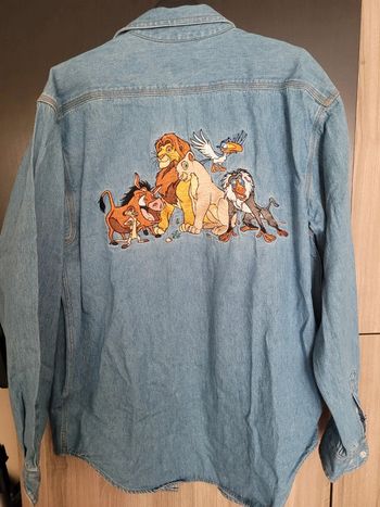 Chemise en jean Disney Roi Lion