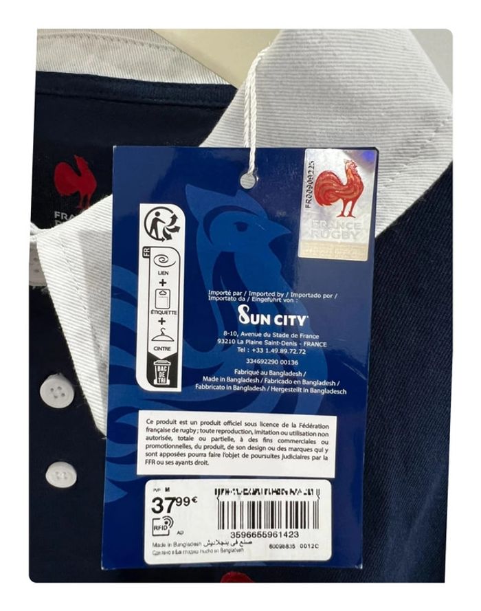 Polo France Rugby Officiel Taille M (Pas de Vinted Go) - photo numéro 4