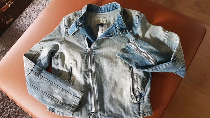 Veste jean fille neuve 14 ans - photo numéro 3