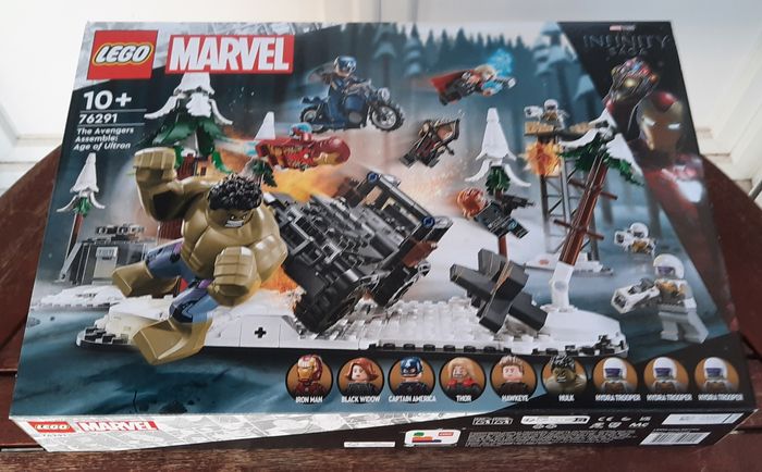 Neuf - LEGO Marvel 76291 Avengers Rassemblement L’ère d’Ultron