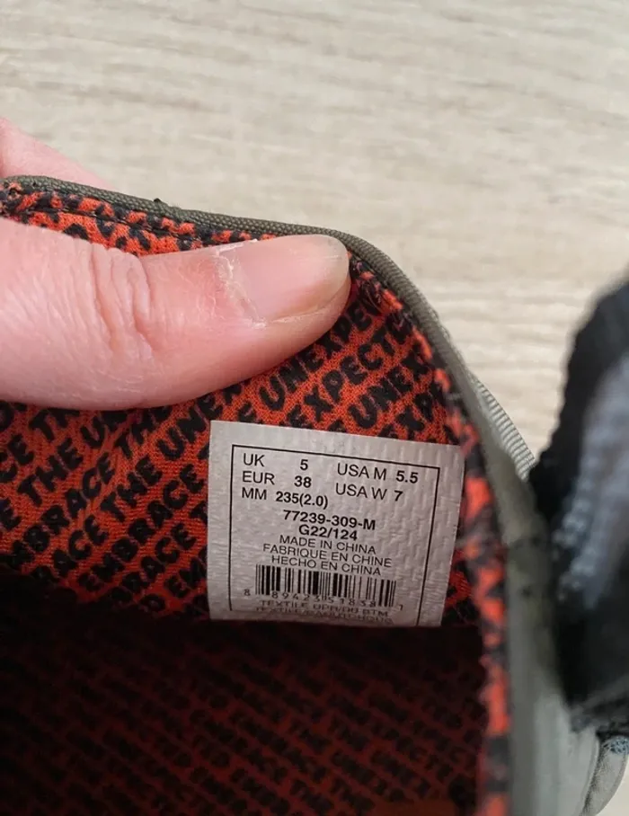 Palladium pampa unlocked kaki/orange taille 38 - photo numéro 5