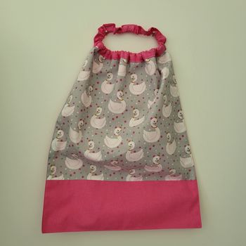 Serviette de cantine élastiquée au cou