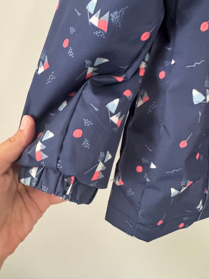 👚K-way - bleu - fille - 3-4 ans- 96-102cm - quechua - très bon état - photo numéro 9