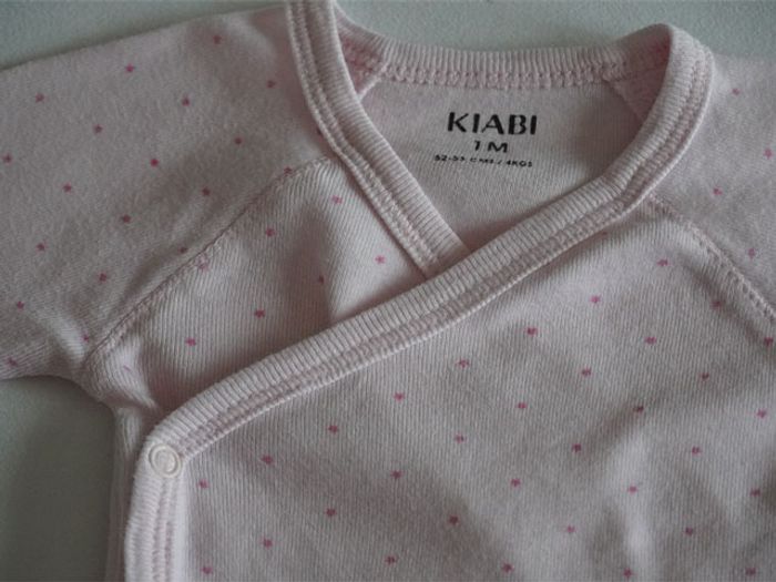 Lot de 3 Bodies ML Kiabi/Gémo fantaisies Taille : 1 mois - photo numéro 7