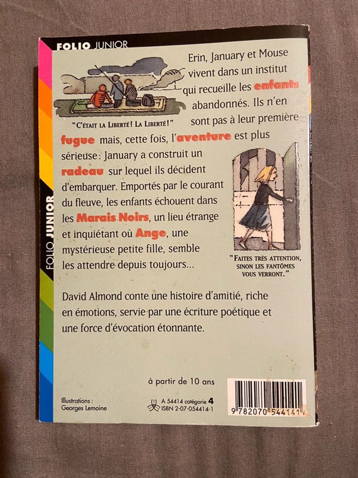 Livre Ange des Marais Noirs - photo numéro 2