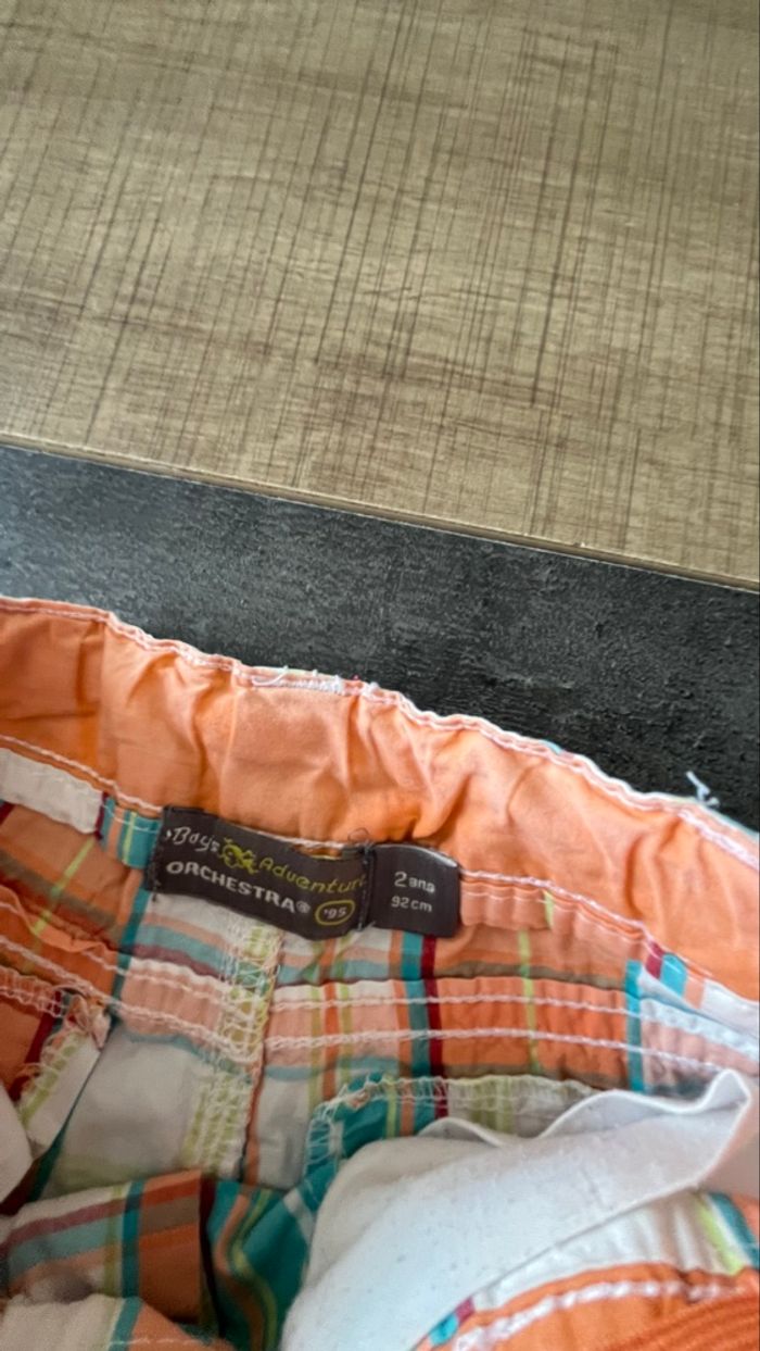 Short à carreaux - photo numéro 3