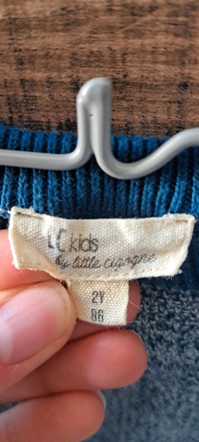 Pull bleu Lc Kids 2 ans - photo numéro 3