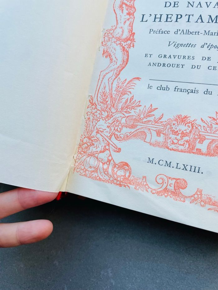 Livre ancien collection l’heptameron de marguerite de Navarre - photo numéro 2