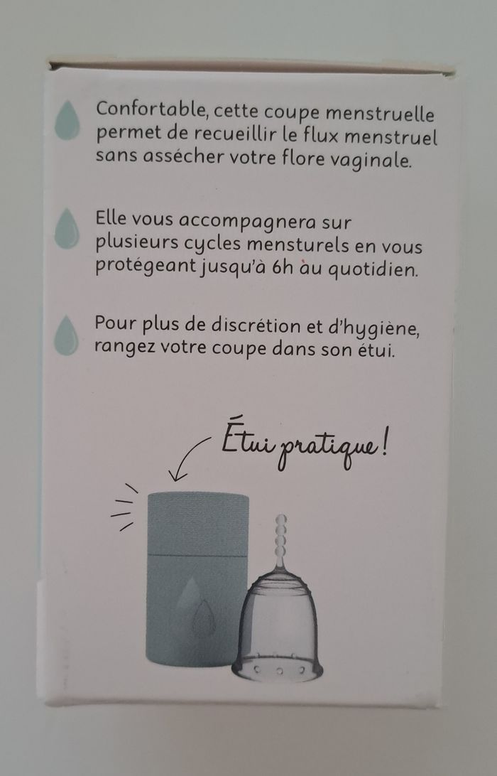 Coupe menstruelle CECOA taille 1 - photo numéro 3