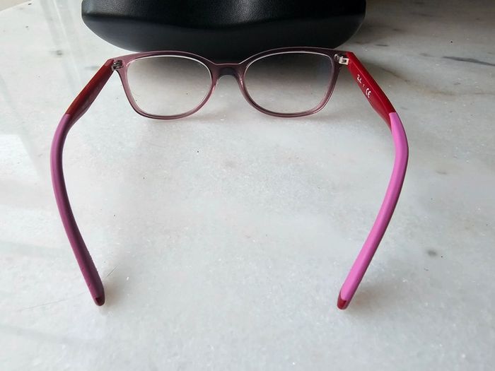 Lunette de vue Ray ban rose enfant - photo numéro 10