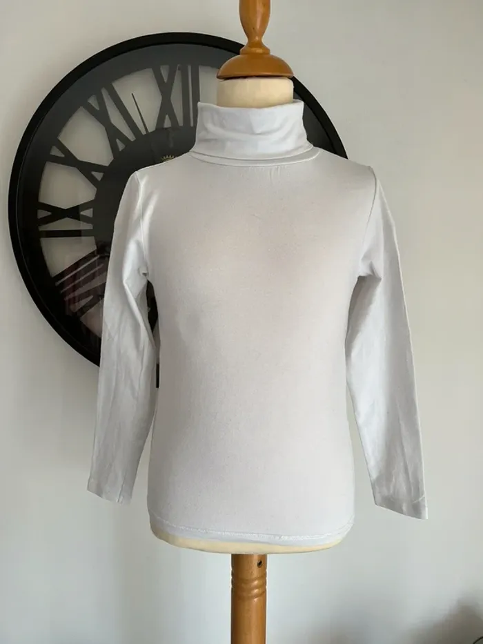 Tee-shirt manche longue blanc