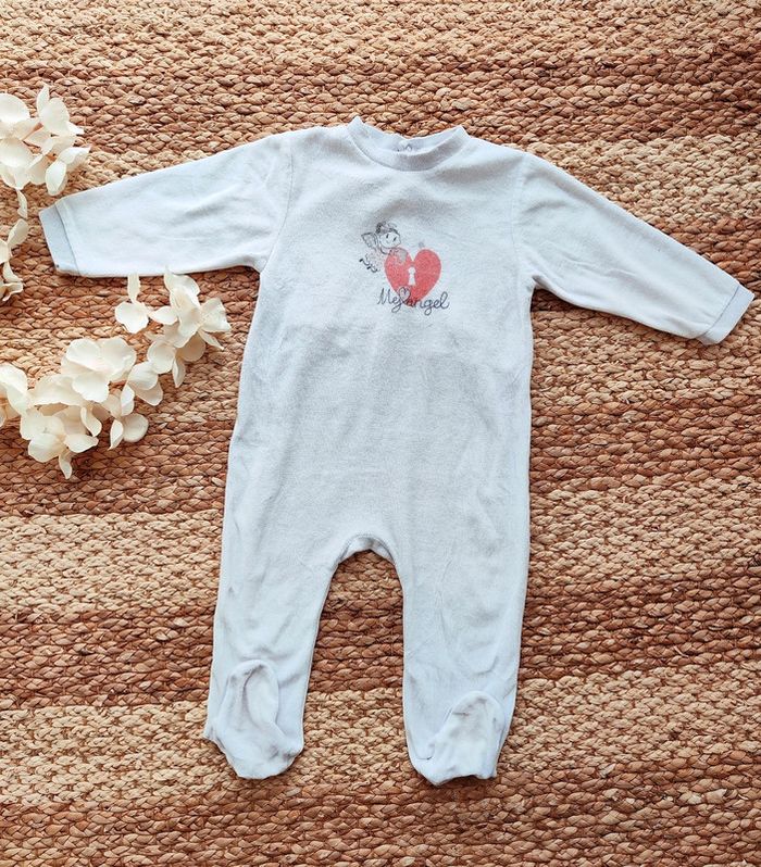 Pyjama fille velours 18 mois