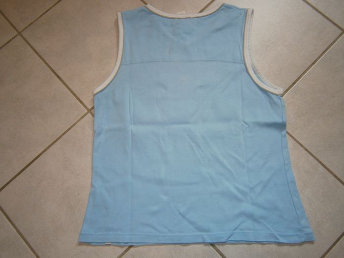 Débardeur bleu ciel DECATHLON Taille XL - photo numéro 5