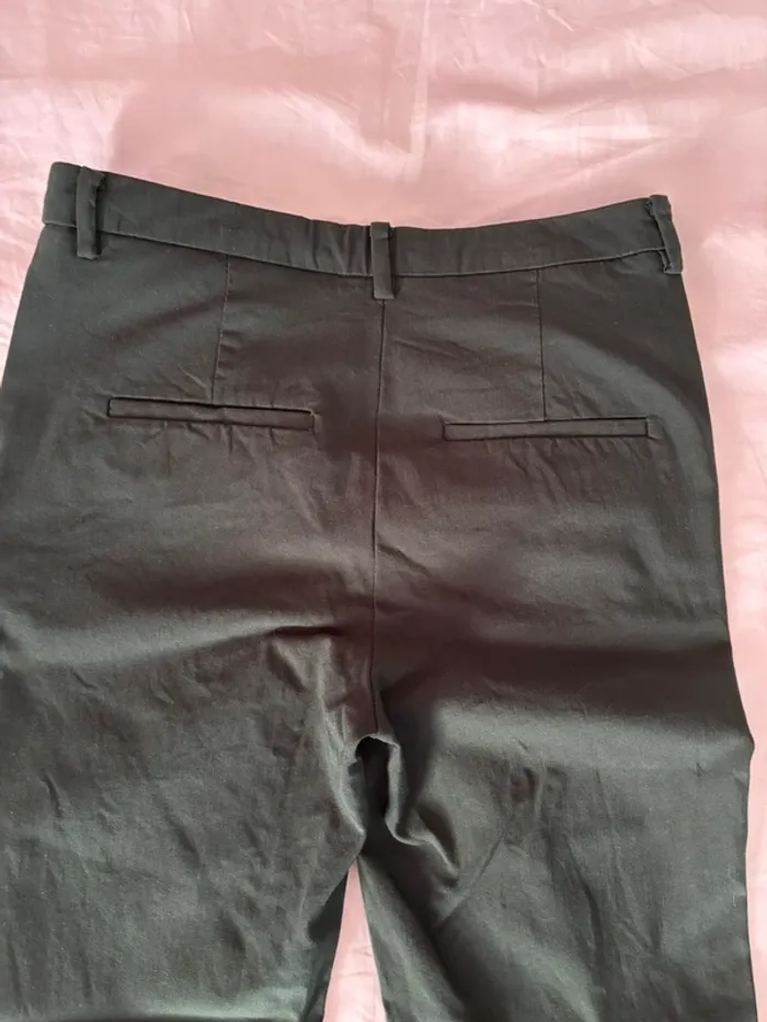 Pantalon vert foncé Mango - photo numéro 3