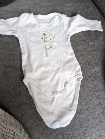 Bodies manche longue 3/6 mois