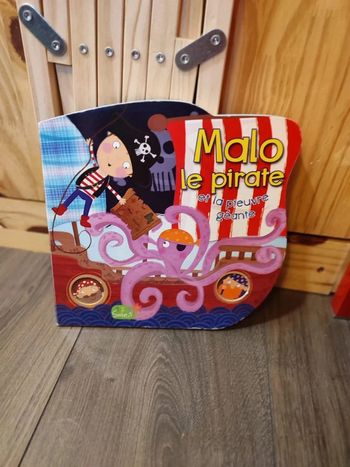 Malo le pirate et la pieuvre géante
