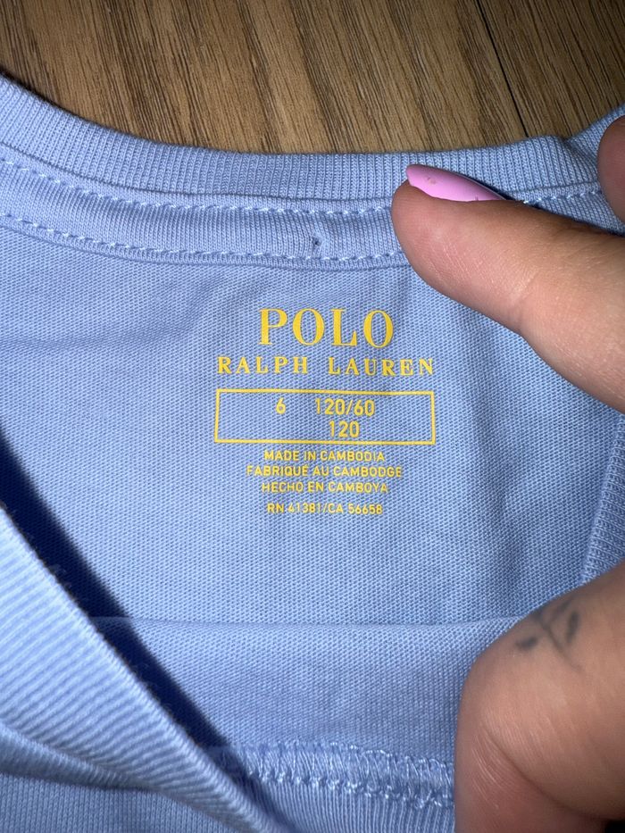 Lot de 3 tee shirts Ralph Lauren taille 6 ans - photo numéro 9