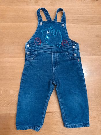 Salopette en jean 18 mois
