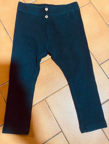 Legging cotele noir 24 mois kiabi