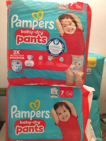 Lot de 3paquet de couche