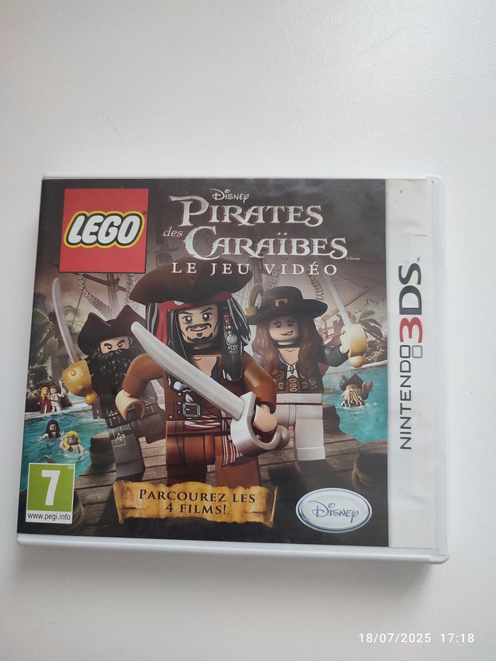 Jeu DS Pirates des Caraïbes Lego