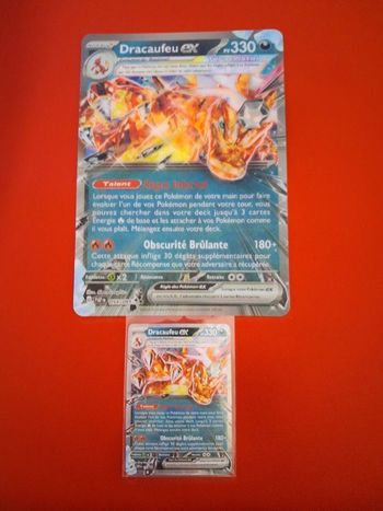 Lot Dracaufeu ex 054/091 (Standard + Jumbo) 