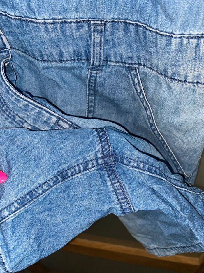 Robe short en jean kiabi taille 44 - photo numéro 3