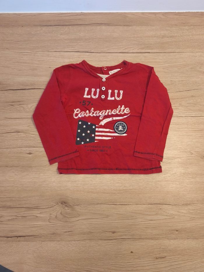 Tee-shirt manches longues 24 mois