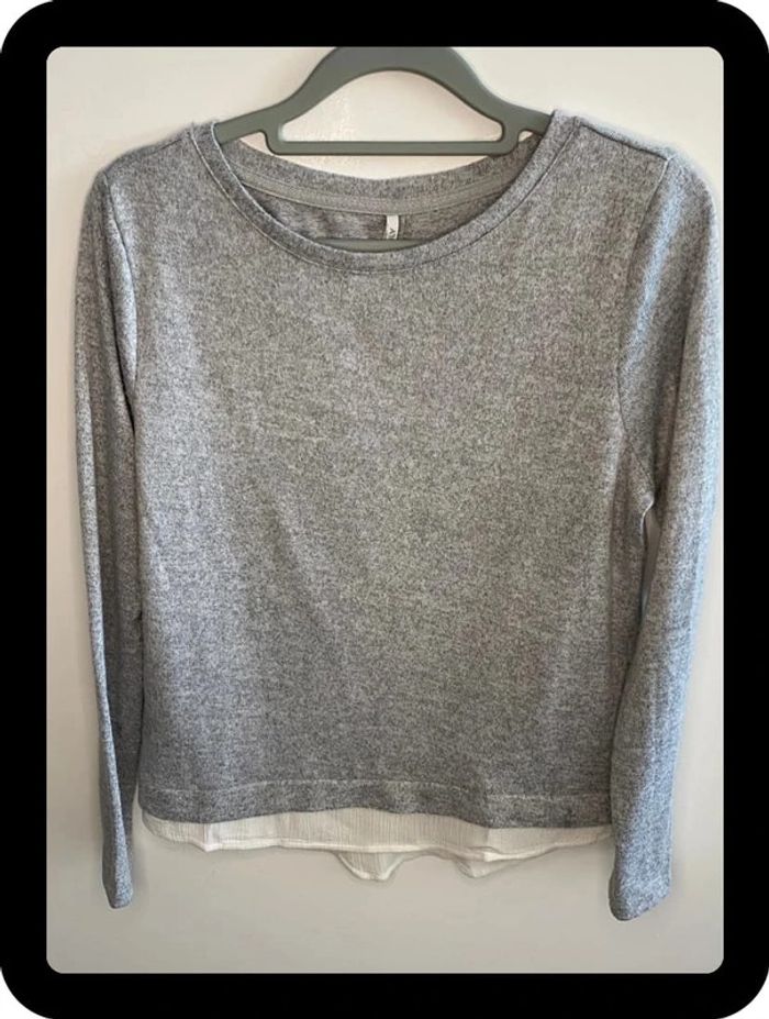 Pull chemise dos ouvert - photo numéro 2