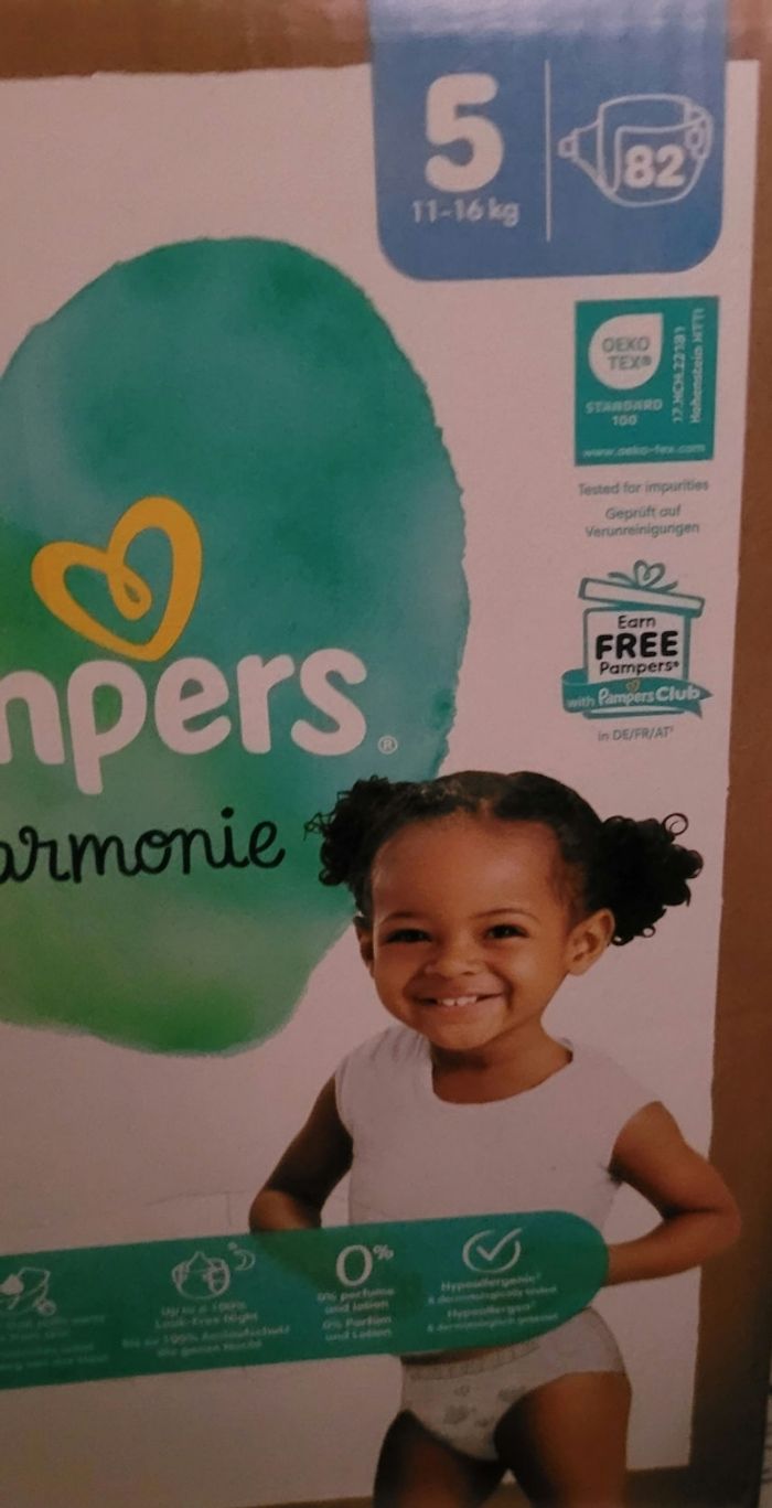 Couches Pampers Harmonie T5 - photo numéro 2