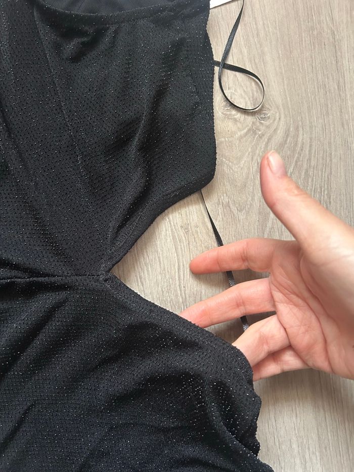 Robe pull and bear noir taille xs - photo numéro 3