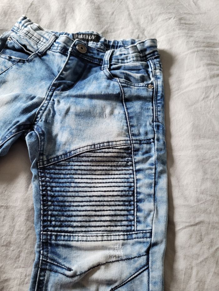 pantacourt en jeans free boy 8ans (5e) - photo numéro 3