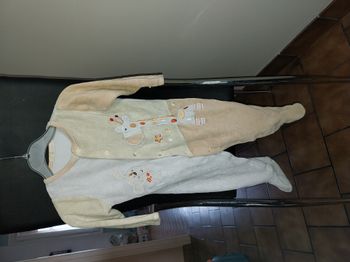 Pyjama jaune 1 pièce - Gémo