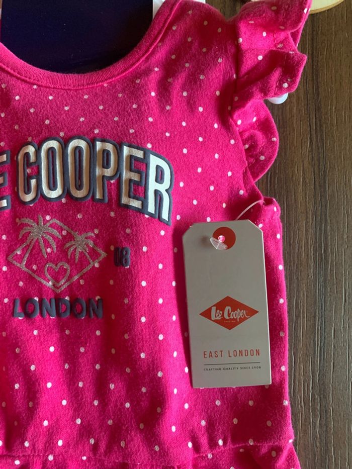 Combi short 9 mois fille Lee Cooper - photo numéro 4