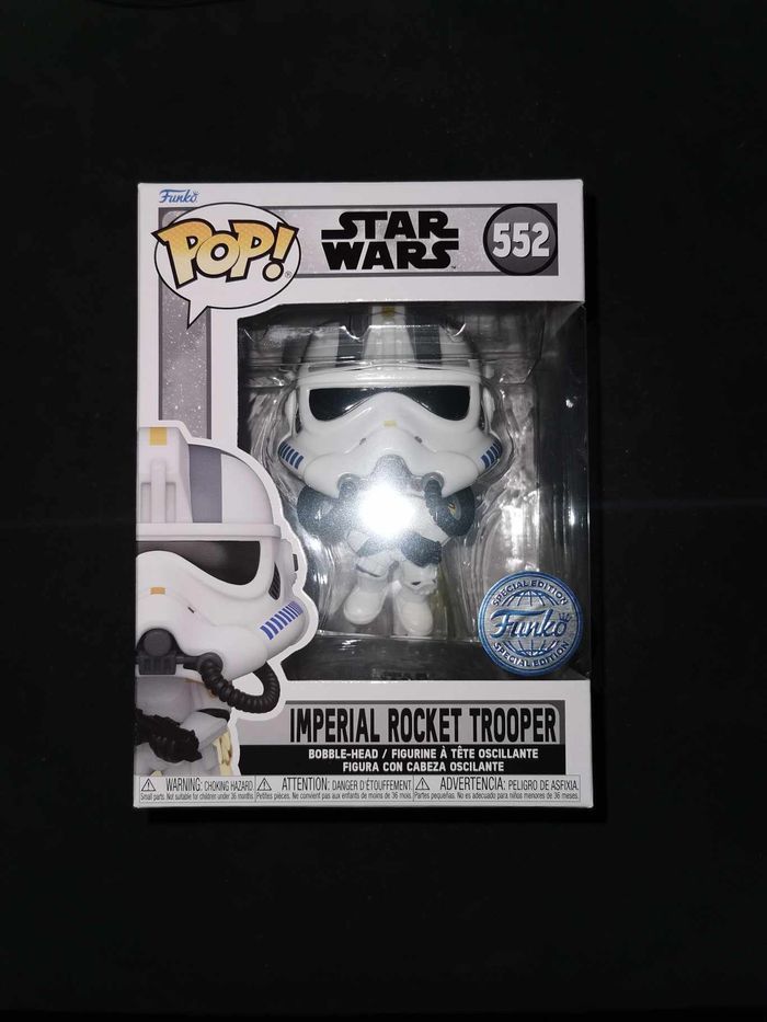 Figurine Funko Pop / Imperial Rocket Trooper N°552 / Star Wars / Spécial édition