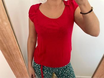 Tee shirt rouge promod