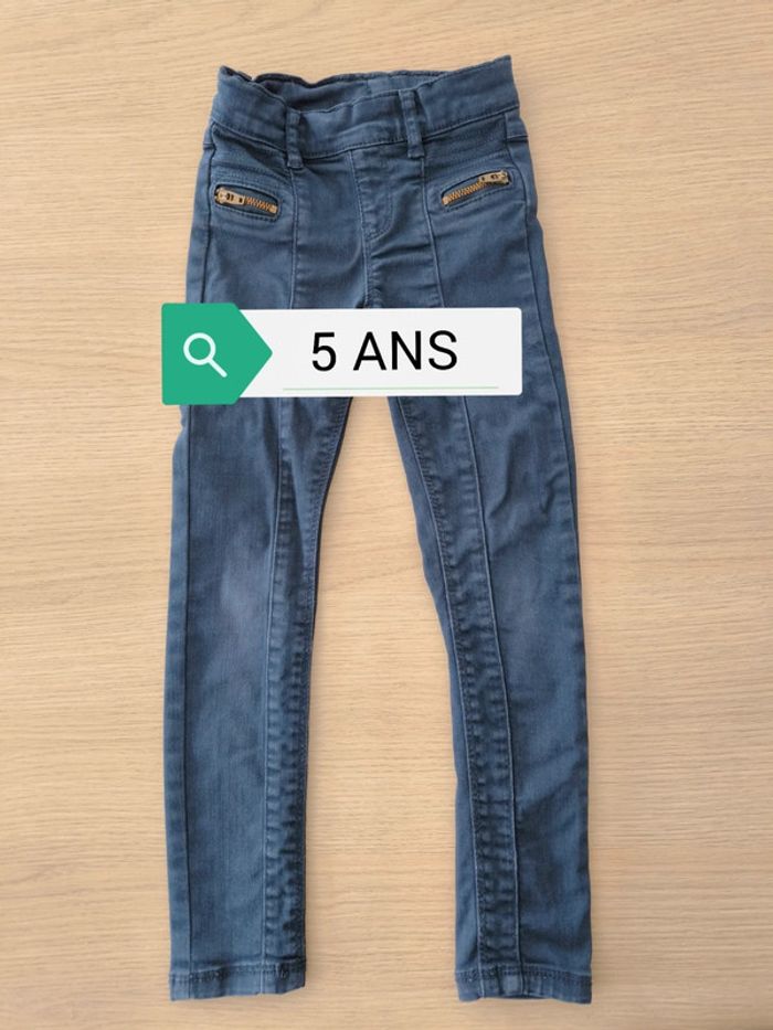 Pantalon jean fille 5 ans
