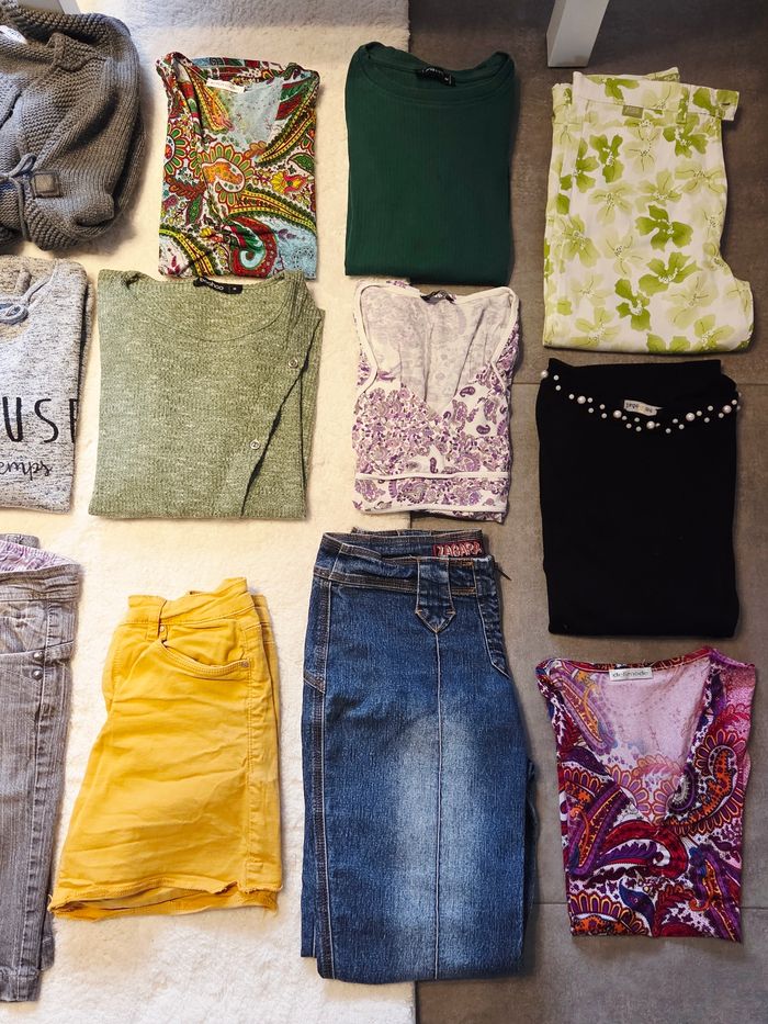 Lot de 34 articles taille 38 h&m. Morgan, naf naf - photo numéro 6