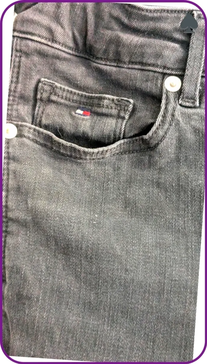 Jeans skinny enfant fille Tommy Hilfiger 14 ans - photo numéro 4