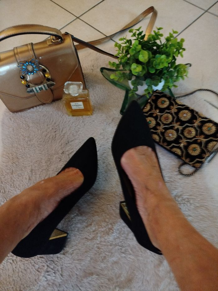 Escarpins noir doré PRIMARK - photo numéro 9
