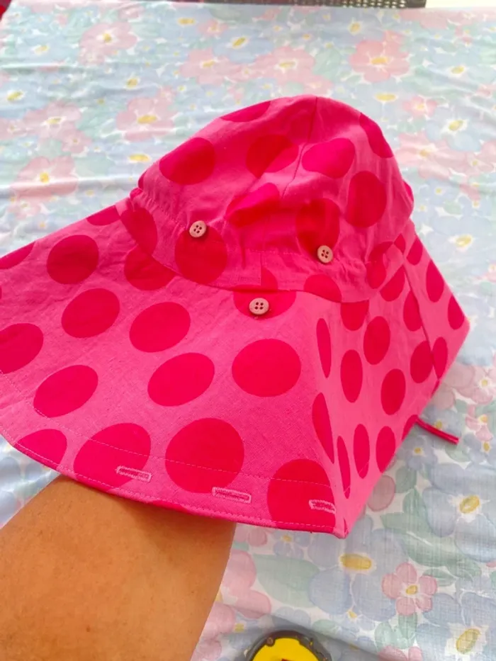 Chapeau de soleil ajustable neuf manymonths - photo numéro 5