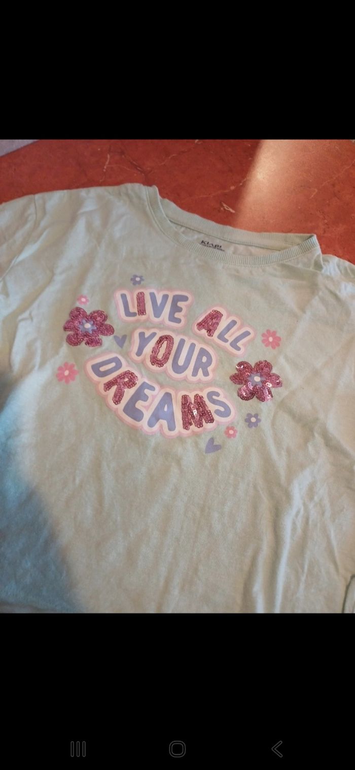 T.shirt fille taille 8 ans - photo numéro 2