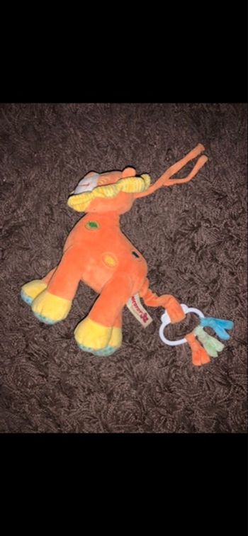 Nounourse lion tout doux pour bébé avec berceuse marque Nicotoy