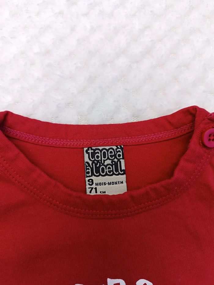 🔸T-shirt Tape à l’œil Super Baby – 9 mois 🔸 - photo numéro 2