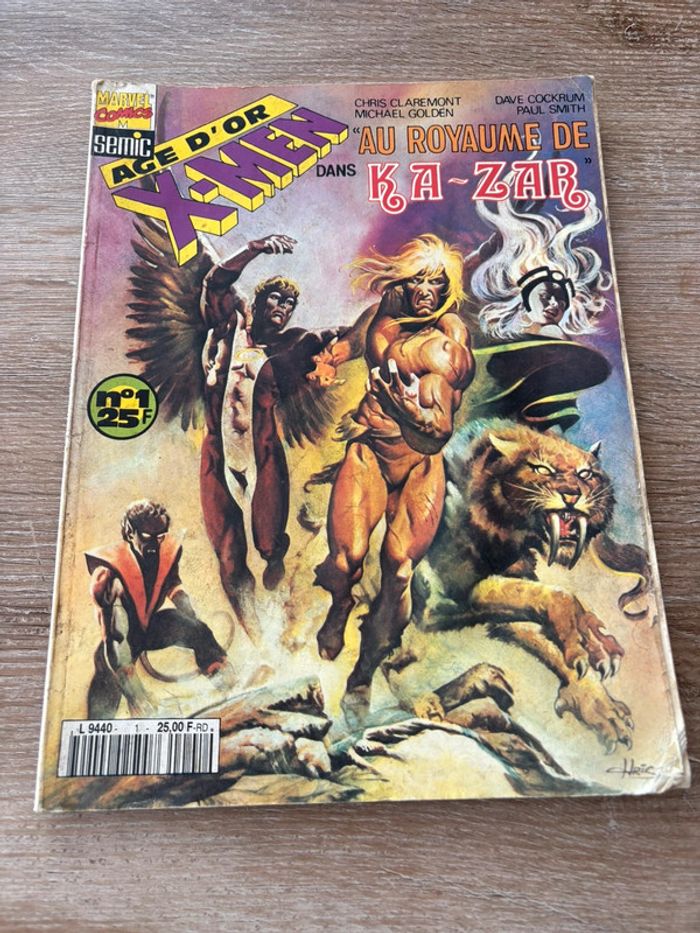 Age d’or x-men au royaume de kaz ar numero 1