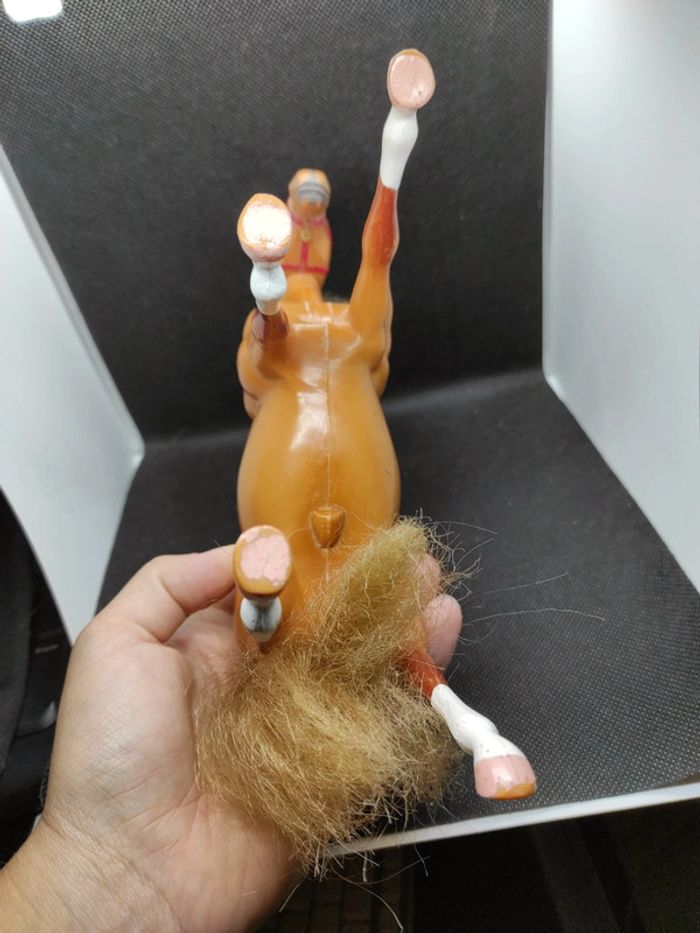 CHEVAL horse toy alpha international inc alezan Brown horse #geektradelanard - photo numéro 8